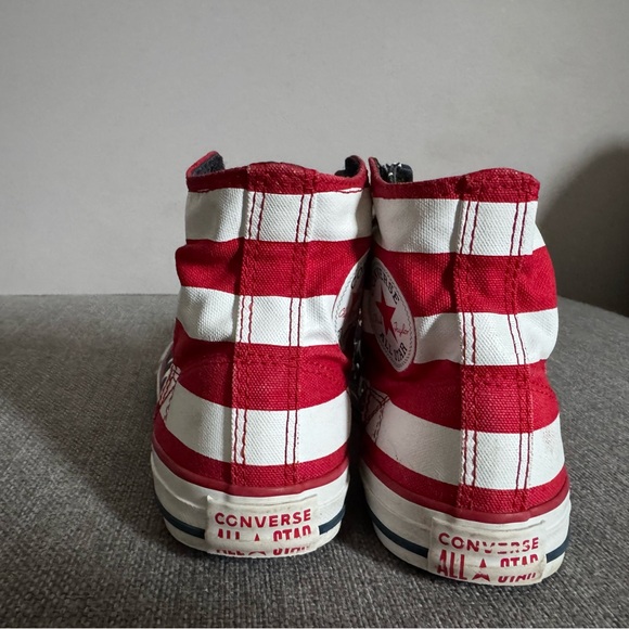Converse Kids' Star-Spangled High-Tops - Navy, Red, and White - Picture 5 of 5